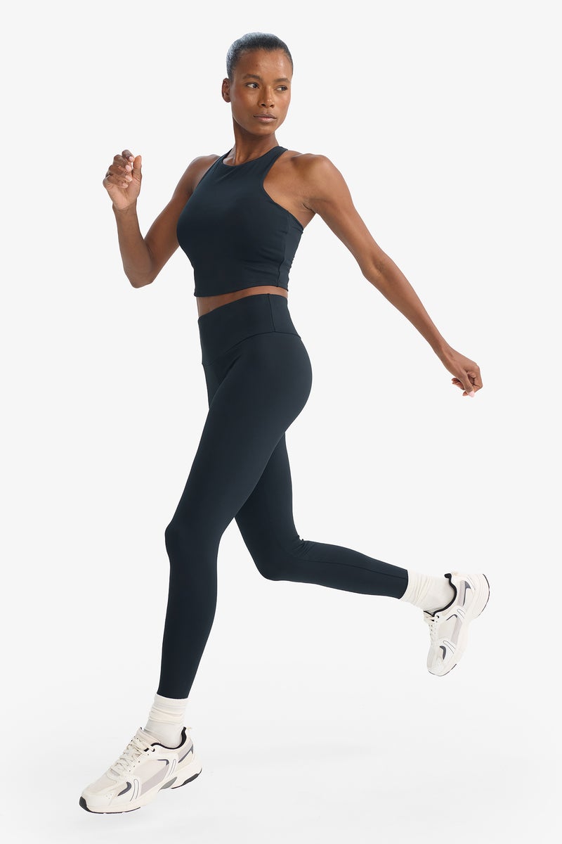 DeFacto Black Woman High Waist Ankle Length Leggings Casual - Image 2